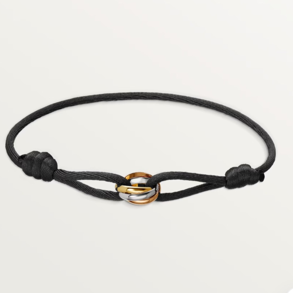 Cartier Trinity cord Bracelet - red!